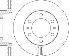 Rotor Disc, NIBK, 43512-04050, RN1446V, TOYOTA (018800)