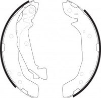 NIBK, Brake Shoes, 58305-38A00, FN0612, HYUNDAI