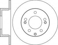 Rotor Disc, NIBK, 58411-1H100, RN1307, HYUNDAI (017538)