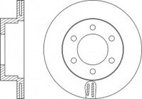 Rotor Disc, NIBK, MR418067, RN1249V, MITSUBISHI (018288)