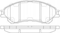 NIBK, Brake Pad, AN-809WK, PN9809, AKEBONO