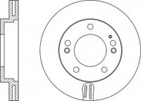 Rotor Disc, NIBK, 51712-3E000, RN1313V, KIA (017724)
