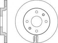 Rotor Disc, NIBK, MR449422, RN2041V, MITSUBISHI (018310)