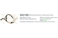 Wire-Sensor, TRW, 34 35 6 755 267, GIC190, BENTLEY (074210)