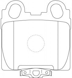 NIBK, Brake Pad, A-489WK, PN1421, AKEBONO
