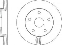 Rotor Disc, NIBK, 1 223 664, RN51001V, FORD (017222)