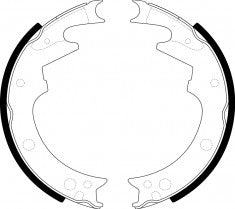 ยางเบรก NIBK, 5-47110029, FN4427, ISUZU (017648)