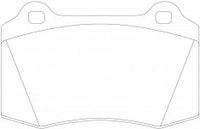 NIBK, Brake Pad, 9949509, PN0202, ALFA ROMEO