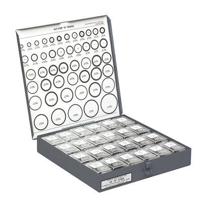 O-Ring Assortment Kit - 48 Sizes, 288 Pieces (102070)