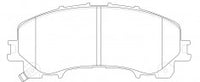 NIBK, Brake Pad, DB2341, PN2808, BENDIX