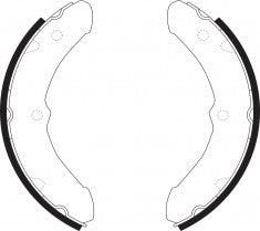 NIBK, Brake Shoes, BS1415, FN2255, BENDIX AUS
