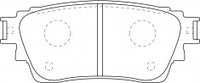 NIBK, Brake Pad, D2135-9372, PN3815, FMSI