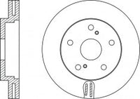 Rotor Disc, NIBK, 43512-05020, RN1059V, TOYOTA (018905)