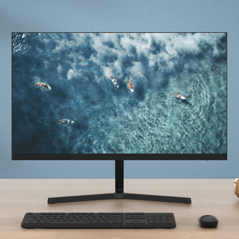 Xiaomi Mi Monitor 1C 23.8 นิ้ว | มอนิเตอร์เกมสำนักงาน | เทคโนโลยี IPS หน้าจอแข็ง | มุมมองที่กว้างเป็นพิเศษ 178° | คุณภาพของภาพความละเอียดสูง 1080P | จอแสดงผลหลายอินเทอร์เฟซ