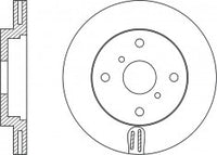 Rotor Disc, NIBK, 43512-0D110, RN1482V, TOYOTA (019080)
