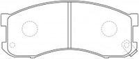 NIBK, Brake Pad, A-328WK, PN5303, AKEBONO
