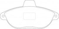 NIBK, Brake Pad, 571843B, PN0167, BENDIX EUR