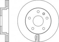 Rotor Disc, NIBK, 561405B, RN1020V, BENDIX (018584)