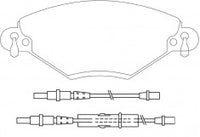 NIBK, Brake Pad, DB2016, PN0183W, BENDIX AUS
