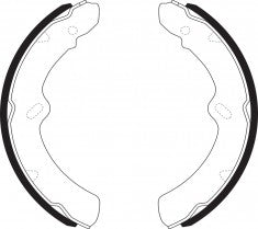NIBK, Brake Shoes, K1183, FN1183, KASHIYAMA