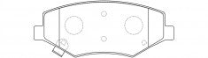 NIBK, Brake Pad, , PN0781,