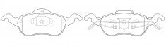 NIBK, Brake Pad, 7690, PN0119, BENDIX AUS