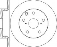 Rotor Disc, NIBK, 42431-0F020, RN1671, TOYOTA (019110)