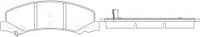 ผ้าเบรค NIBK MKD1159 PN0582 BENDIX EUR (016755)