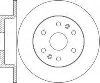 Rotor Disc, NIBK, 584112J000, RN1655, KIA (017682)