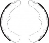 NIBK, Brake Shoes, K-1159, FN1159, KASHIYAMA