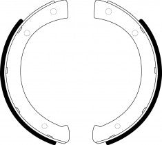NIBK, Brake Shoes, FN6615