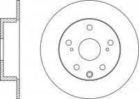จานโรเตอร์, NIBK, 42431-0R010, RN1433, TOYOTA (019070)