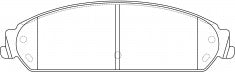 NIBK, Brake Pad, DB2008, PN0421, BENDIX AUS