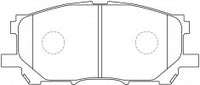 NIBK, Brake Pad, A-687WK, PN1497, AKEBONO