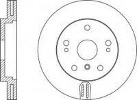 Rotor Disc, NIBK, 1644210412, RN1394V, MERCEDES-BENZ (018128)