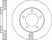 แผ่นโรเตอร์, NIBK, 51712-4F000, RN1951V, HYUNDAI (017490)