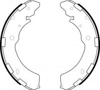 ผ้าเบรก NIBK, BS5018, FN6741, BENDIX AUS (017577)