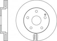 Rotor Disc, NIBK, 562212B, RN1270V, BENDIX (017921)