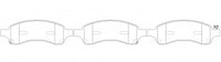 ဘရိတ် Pad၊ NIBK၊ DB2156၊ PN0517၊ BENDIX AUS (016866)