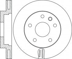 Rotor Disc, NIBK, SDB000601, RN1940V, LAND ROVER (017746)