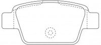 NIBK, Brake Pad, AN-4284K, PN0515, AKEBONO