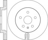 Rotor Disc, NIBK, 80A 615 301 A, RN2118V, VAG (009682)