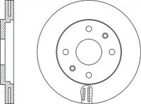 Rotor Disc, NIBK, 562128B, RN1152V, BENDIX (016931)