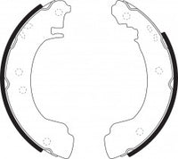 NIBK, Brake Shoes, 361552B, FN1221, BENDIX EUR
