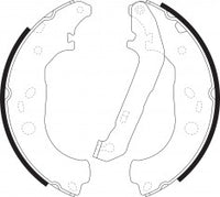 NIBK, Brake Shoes, 1 224 569, FN51001, FORD