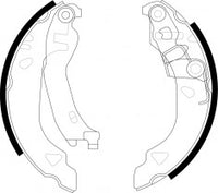 ก้ามเบรก, NIBK, 362312B, FN0540, BENDIX EUR (017179)