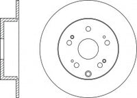Rotor Disc၊ NIBK၊ 521247၊ RN1411၊ BENDIX (009404)