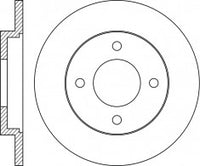 Rotor Disc, NIBK, 43512-22030, RN1821, TOYOTA (018959)