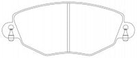 NIBK, Brake Pad, 573013B, PN0159, BENDIX EUR