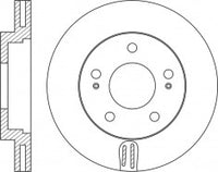 Rotor Disc, NIBK, 561851B, RN2078V, BENDIX (018221)